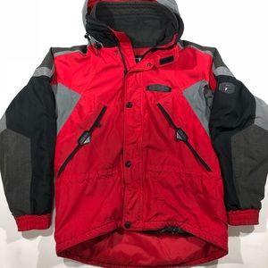 Vintage Fila Puffer Jacket Spellout on Chest